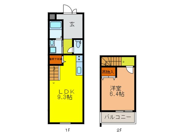 アクイラの物件間取画像